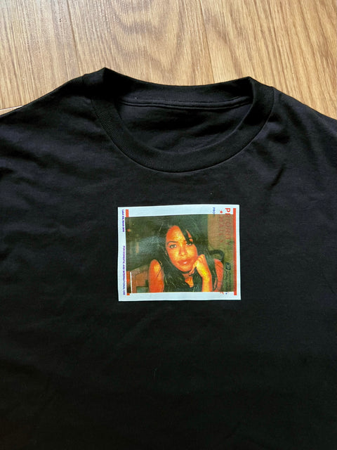 AALIYAH Sticker T-shirt