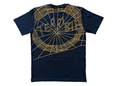 TT spider web (mens) T-shirt /Black