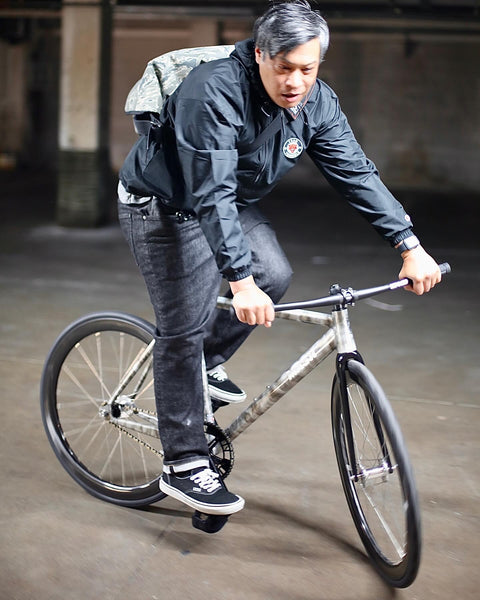 Team Terrible Embroidered Champion wind/water resistant packable jacket