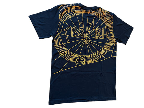 TT spider web (mens) T-shirt /Black