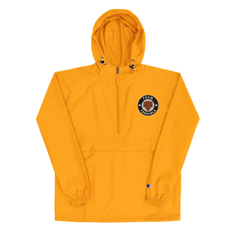 Team Terrible Embroidered Champion wind/water resistant packable jacket