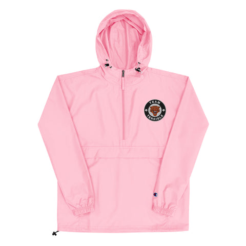 Team Terrible Embroidered Champion wind/water resistant packable jacket
