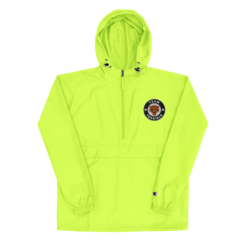 Team Terrible Embroidered Champion wind/water resistant packable jacket