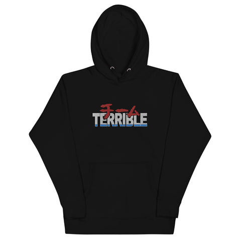 Akira embroidered hoodie.