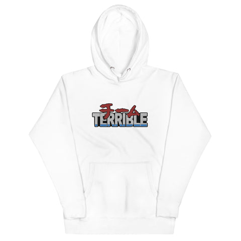 Akira embroidered hoodie.